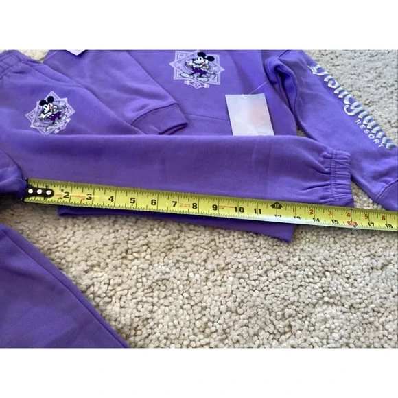 Disneys 100Th Anniversary Mickey Mouse Kids Sweat Suit Size 4 T New With Tags - Picture 6 of 8